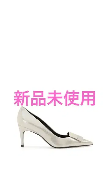 [ Sergio Rossi ] Sr1 펌프스 실버