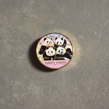 [ 소량 있음! ] 어드벤처 월드 기념 메달 팬더 패밀리