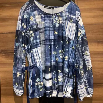 아즈노아즈오라카 상의 블라우스 빅 사이즈 3