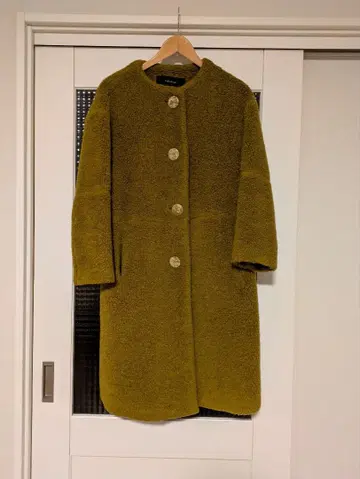 ZARA 보아 롱 코트 울 코트