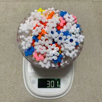 체인 반지 꽃 튕기기 세트