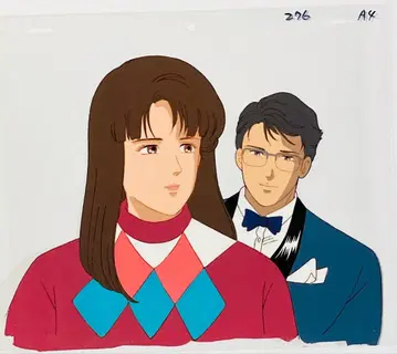 시티헌터 애니메이션 셀화와 원화 (시티헌터 3)