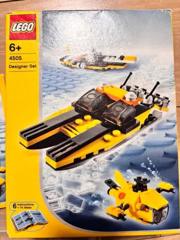 중고 LEGO 레고 4505 해양 운송 디자이너 세트