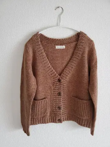 선 밸리 선밸리 가디건 새상품 포켓