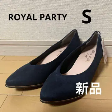 [ 새상품 ] ROYAL PARTY 스웨이드 펌프스 S