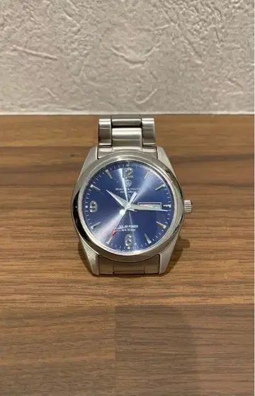 아날로그 손목시계 스테인리스 파랑 UNITED ARROWS