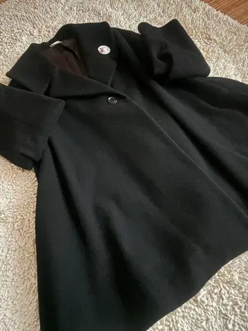 고급 ELIN 울 코트