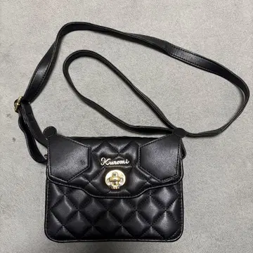 쿠로미 블랙 숄더백
