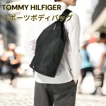 타미힐피거 스포츠 바디백 원숄더 블랙 대용량