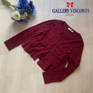 갤러리 비스콘티 1회 착용 가디건