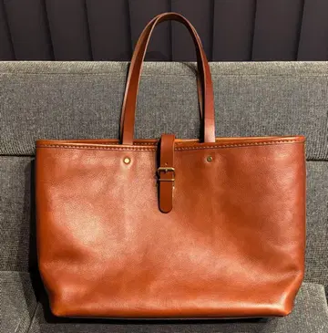 [새상품급] 2회 사용 HERZ x mattige 백 토트 초코