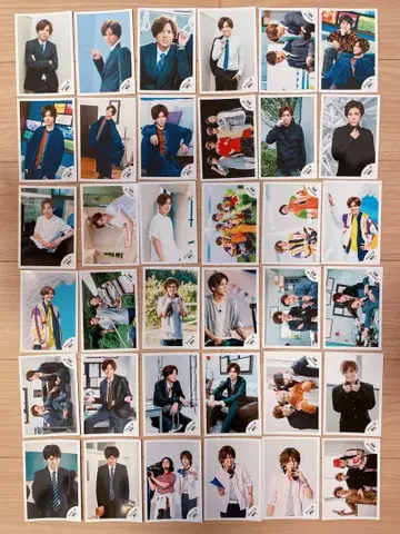 코타키 노조무 복각판 미니 사진 공식 사진 개인 혼합 77장 세트