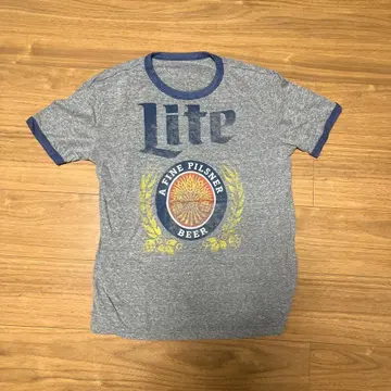 lite A FINE PILSNER BEER 링거 셔츠