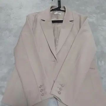 GLACIER 베이지 블레이저 셋업