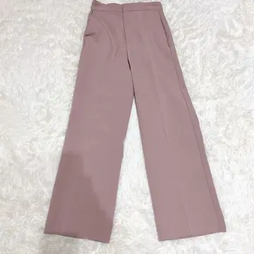 M231 [지유] 슬랙스 스트레이트 센터 프레스 스트레치성