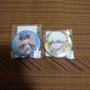 Dr.STONE 캔뱃지 크롬 니시조노지 우쿄