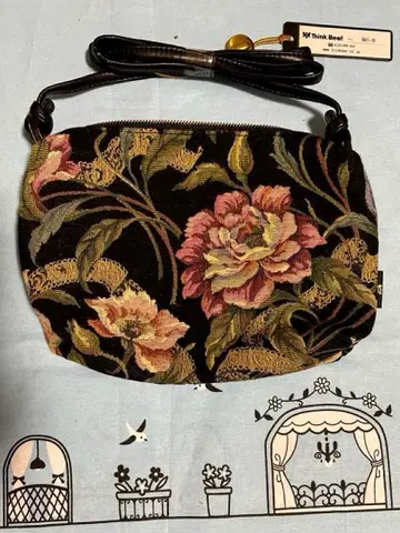Think Bee! (싱크비) 고블랑 직조 꽃무늬 숄더백 미니백