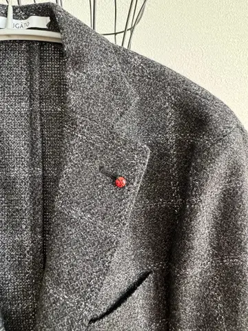 FUGATO(후가토) 체크 테일러드 자켓 부토니에르 포함 46