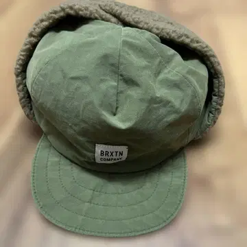 Brixton 플라이트 캡 올리브 그린/오렌지