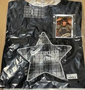 SPINNS 타마야네 치바 유나 콜라보 숏 보더 롱 T (스타)