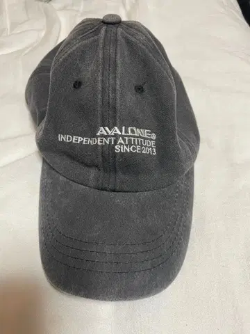 AVALONE 그레이 캡 INDEPENDENT ATTITUDE