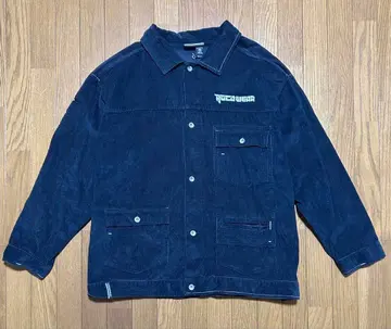 로카웨어 코듀로이 자켓 블랙 00s