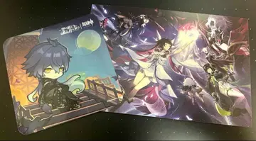 원신 티바트 투어 코스터 린즈 & 입장 특전 엽서 세트