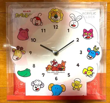 타베코 동물 아크릴 시계