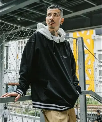 Subciety 2-TONE PARKA 후드티