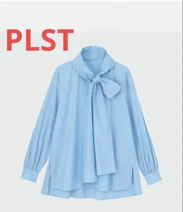 플라스테 코튼 실크 블라우스