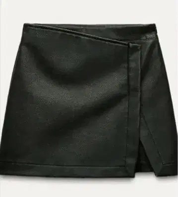 인조 가죽 크로스 스커트 팬츠 M 사이즈