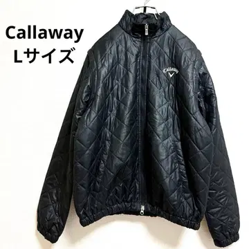 캘러웨이 2WAY 퀼팅 자켓 L 사이즈 베스트 더블 지퍼