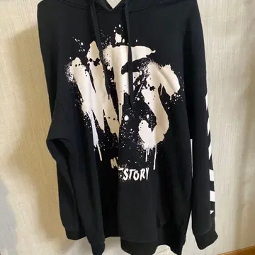MY FIRST STORY MFS 후드티 블랙 사이즈 L