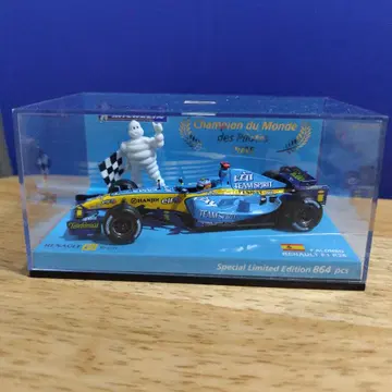 미니챔프스 1/43 미쉐린 별주 르노 R25 알론소 2005