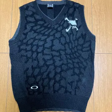 Oakley 남성용 V넥 베스트 M 블랙