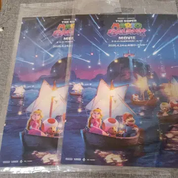 영화 더 슈퍼 마리오 갤럭시 무비 예매 특전 포스터