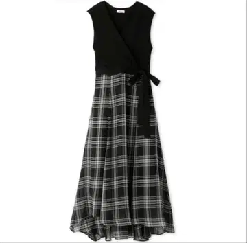 FRAY I.D(프레이 아이디) 카슈쿨 니트 콤비 원피스