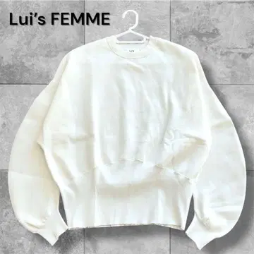 새상품급 Lui's FEMME 긴팔 니트 상의 풀오버