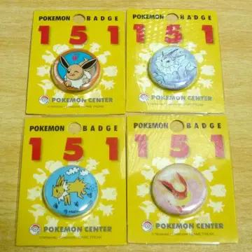 1999년 포켓몬 151 배지 이브이 샤미드 썬더 부스터