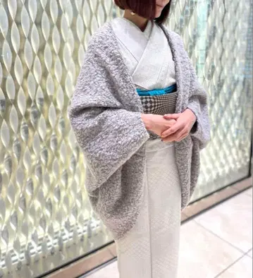 재고 3점이 되었습니다! 기모노 겉옷 모몽가 마가렛