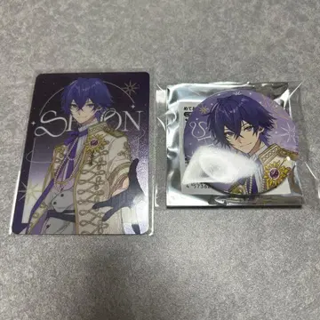 메테오라 1st Anniversary 캔뱃지 카드 심음 2점 세트