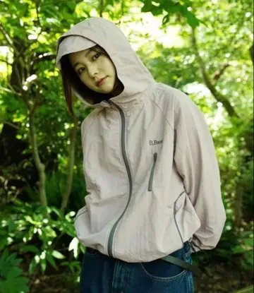 BROKEN BASE 파이핑 나일론 후디