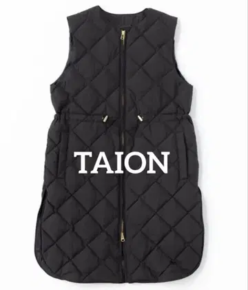 다운 베스트 베스트 [ TAION x UNFILO ] 퀼팅 다운 베스트