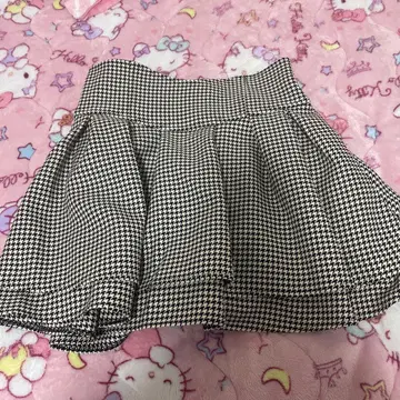 미셸 마카롱 하운드투스 체크 패턴 M