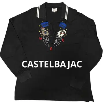 CASTELBAJAC 자수 트레이닝복 블랙