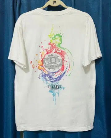 UVERworld 닛산 스타디움 T셔츠 화이트