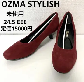 미사용 OZMA STYLISH 펌프스 24.5 3E