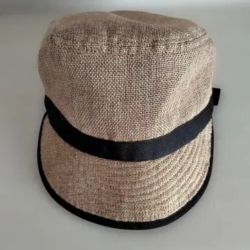 린넨풍 베이지 버킷햇