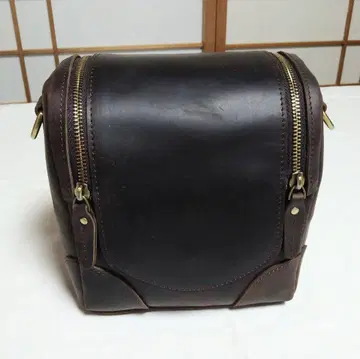 천연 가죽 백 BROWN