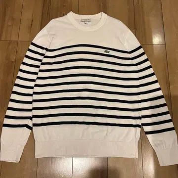 LACOSTE 보더 니트 US M